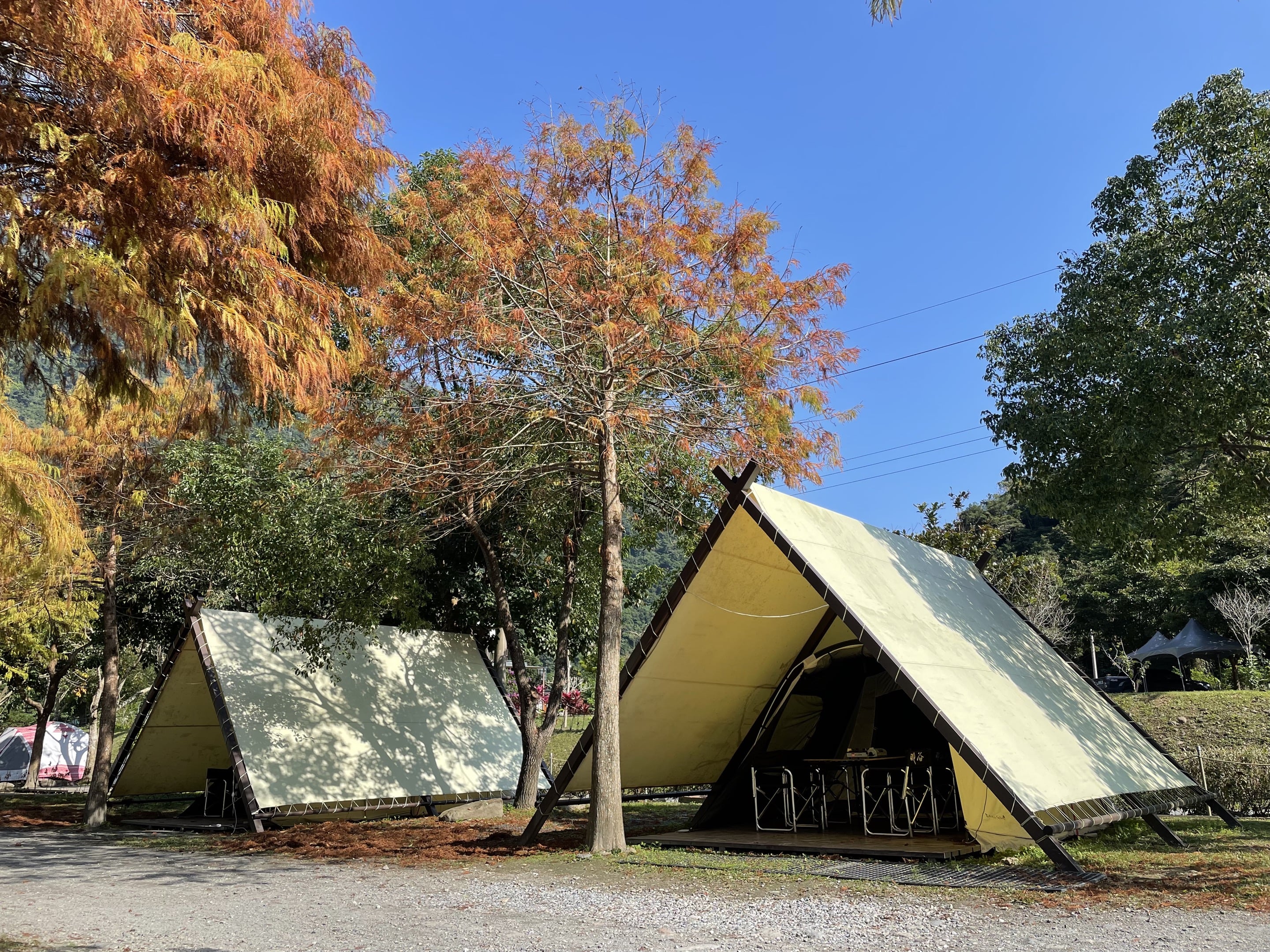 懶人露營體驗 那山那谷